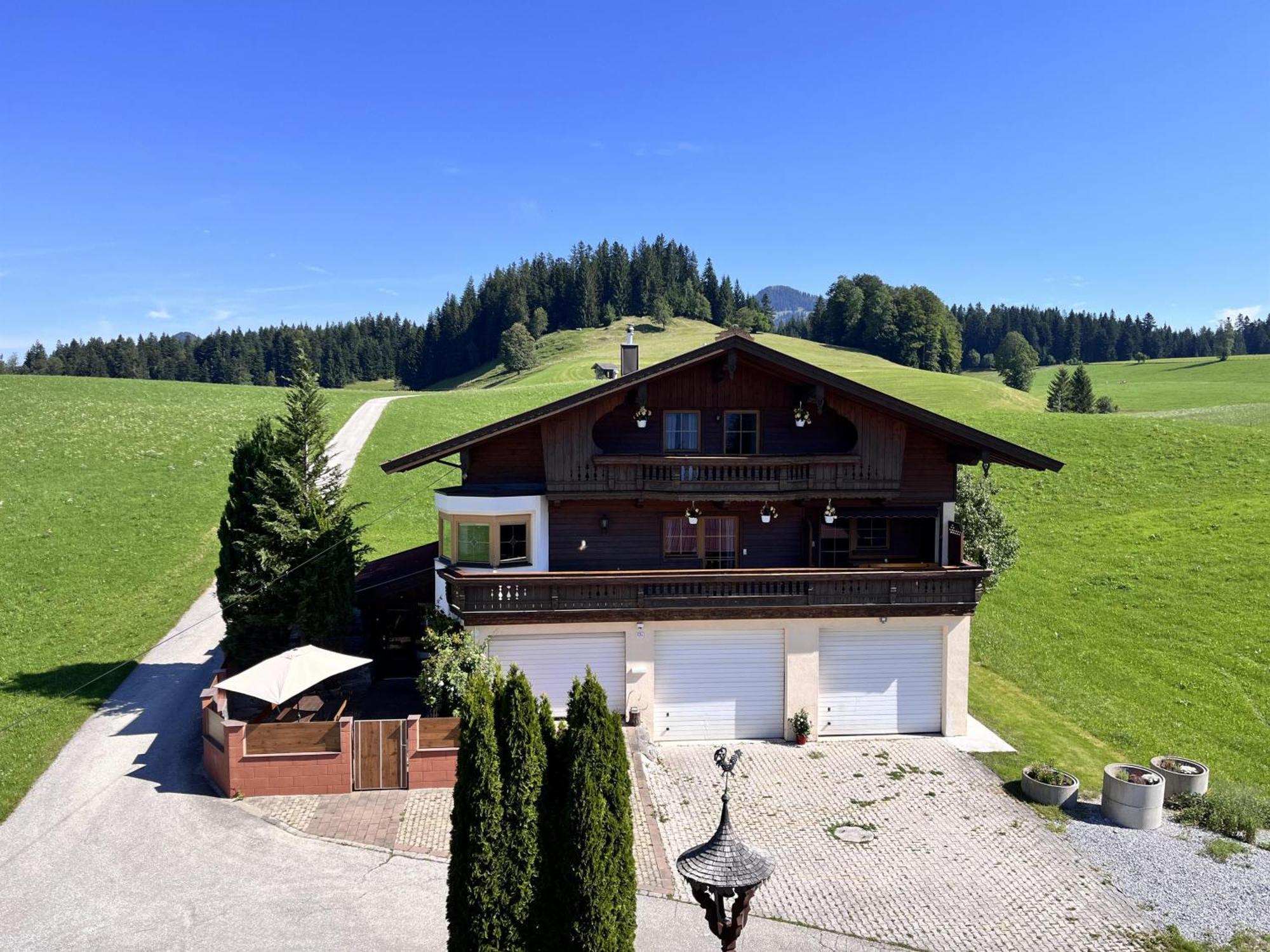 Ferienhaus Praschberg Niederndorferberg Exteriér fotografie